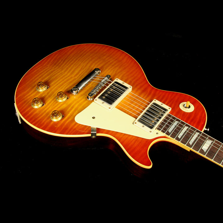 Used Gibson Custom Shop Standard Historic 1959 Les Paul Reissue Roasted Lightly Aged Electric Guitar BoTB Page #137 Burst