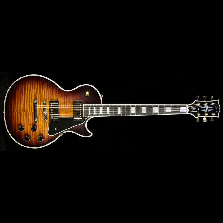 Gibson Custom Shop  Music Zoo Exclusive Roasted Les Paul Custom Electric Guitar Vintage Sunburst