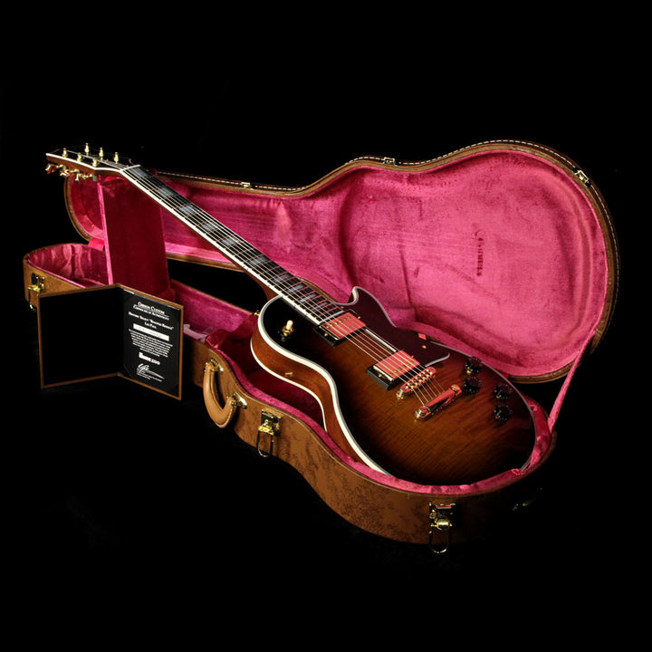 Gibson Custom Shop  Music Zoo Exclusive Roasted Les Paul Custom Electric Guitar Vintage Sunburst