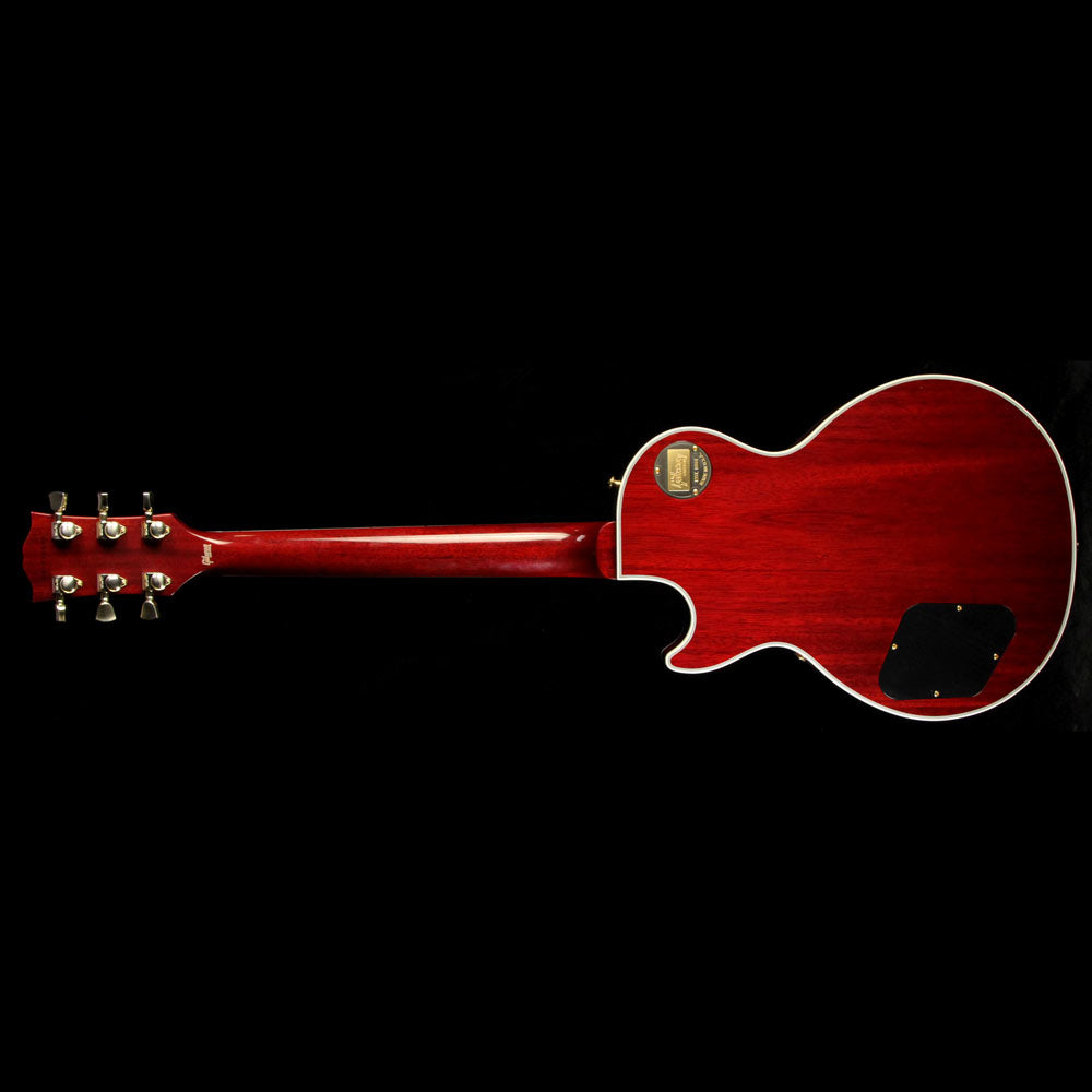 Gibson Custom Shop Music Zoo Exclusive Roasted Les Paul Custom Electric Guitar Sunrise Tea Burst — 3