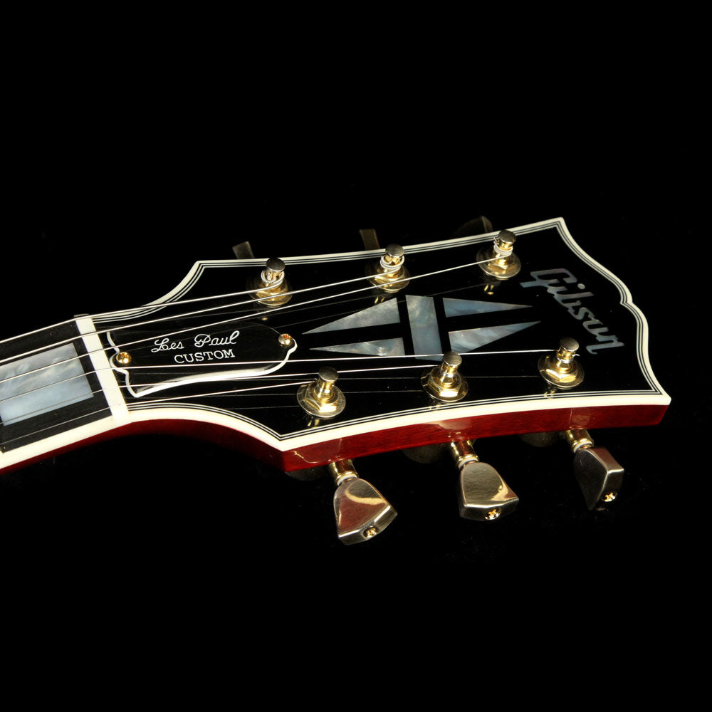 Gibson Custom Shop Music Zoo Exclusive Roasted Les Paul Custom Electric Guitar Sunrise Tea Burst — 4