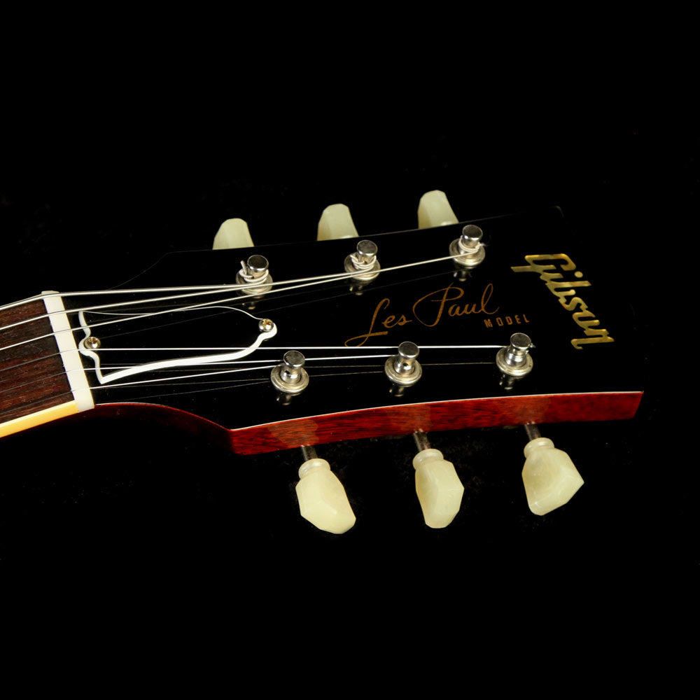 Gibson Custom Shop Music Zoo Exclusive Roasted Standard Historic 1958 Les Paul Electric Guitar Sunrise Tea — 4