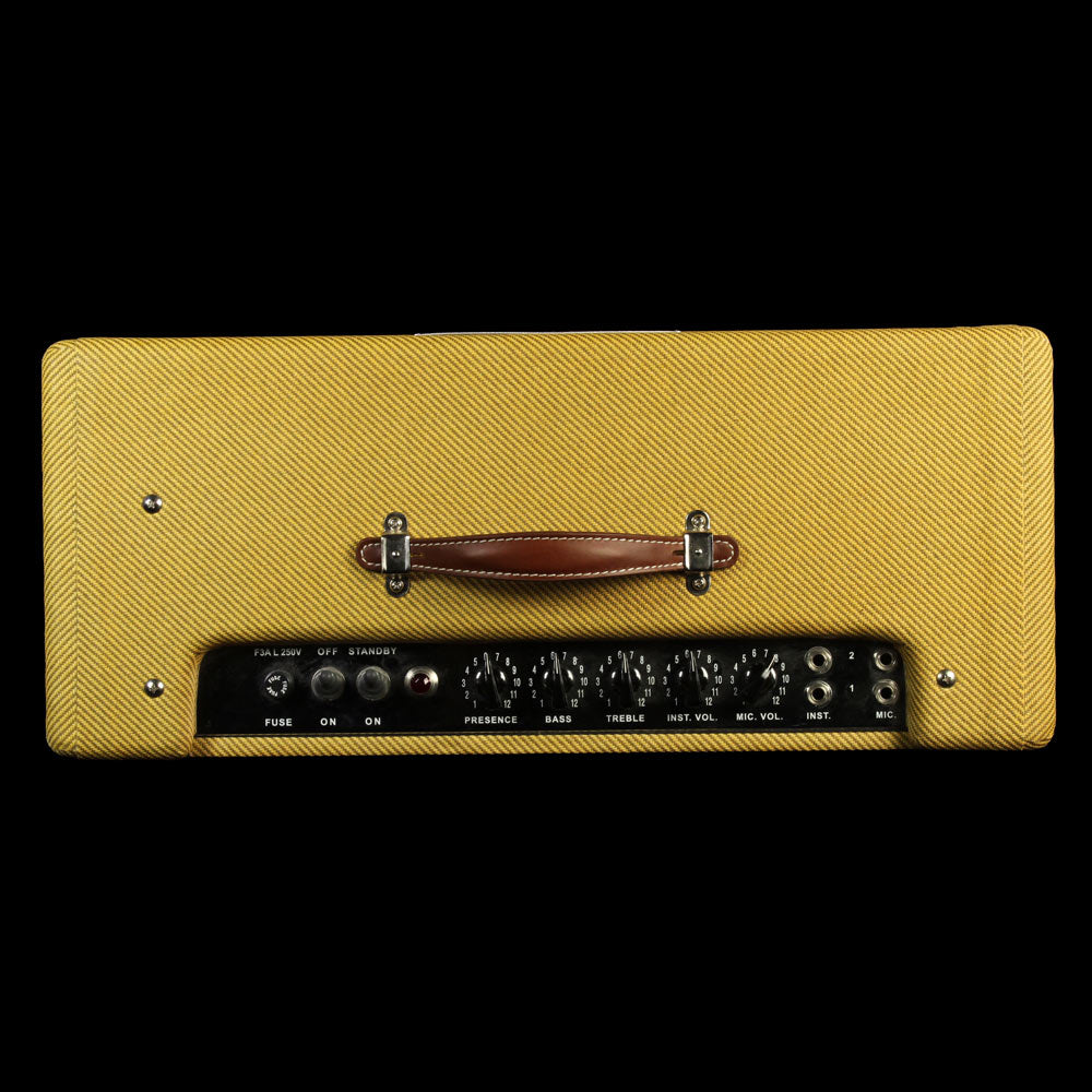 Used 2014 Fender Bandmaster 3x10" Reissue Guitar Combo Amplifier — 2