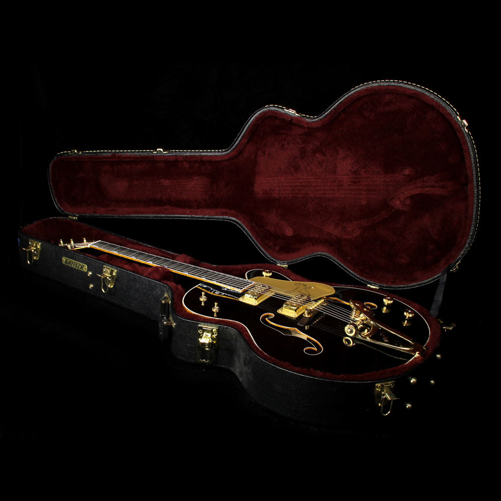 Used 2013 Gretsch G6136TBK Black Falcon Electric Guitar — 6