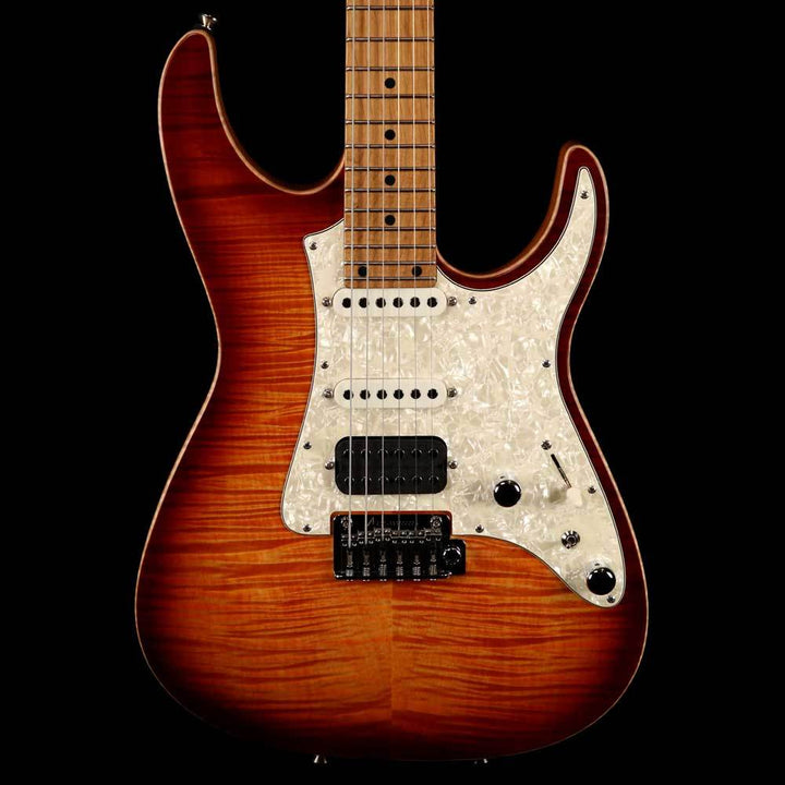 Tom Anderson Guitarworks Guardian Angel Electric Guitar Natural Orange Burst Satin