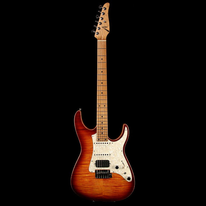 Tom Anderson Guitarworks Guardian Angel Electric Guitar Natural Orange Burst Satin