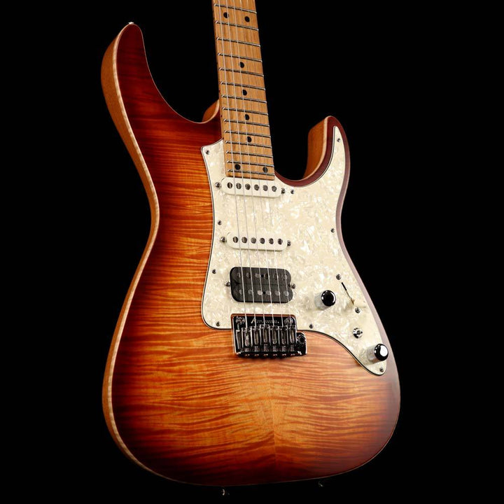 Tom Anderson Guitarworks Guardian Angel Electric Guitar Natural Orange Burst Satin