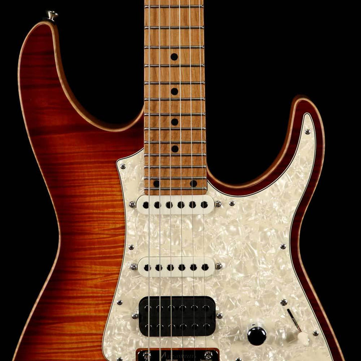 Tom Anderson Guitarworks Guardian Angel Electric Guitar Natural Orange Burst Satin