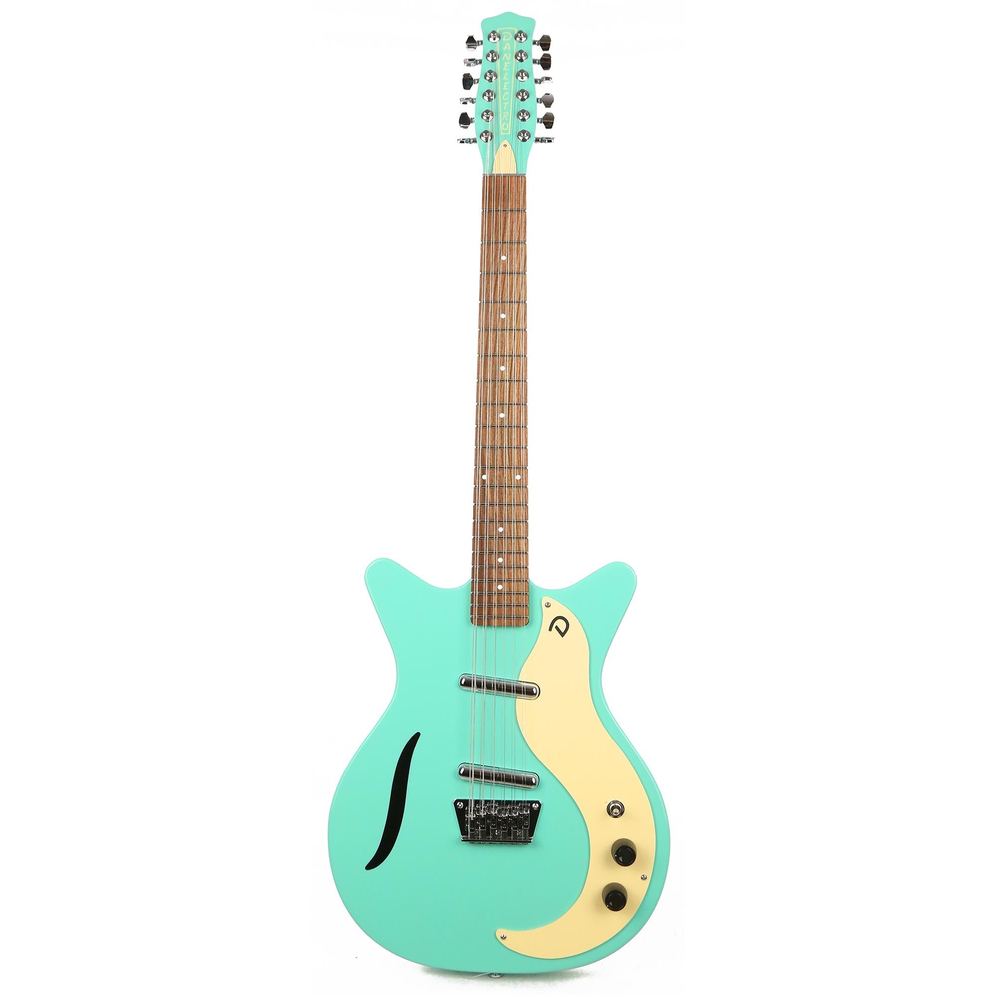 Danelectro '59 Vintage 12-String Electric Guitar Dark Aqua | The