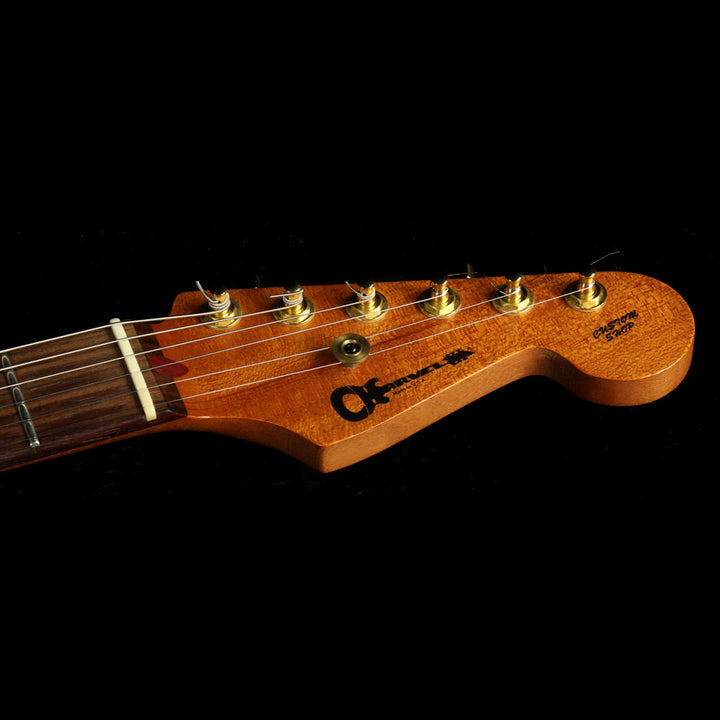 Used 2008 Charvel Custom Shop Quilt Maple Top San Dimas Electric Guitar Natural Oil