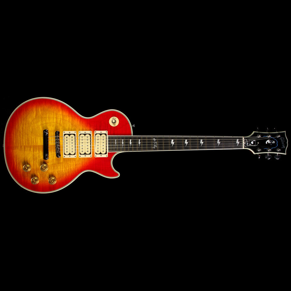 Used 1997 Gibson Ace Frehley Signature Les Paul Electric Guitar Cherry Sunburst — 2