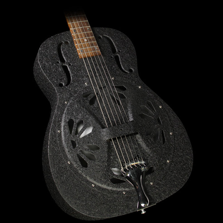 Used Dobro Resonator Guitar Matte Black