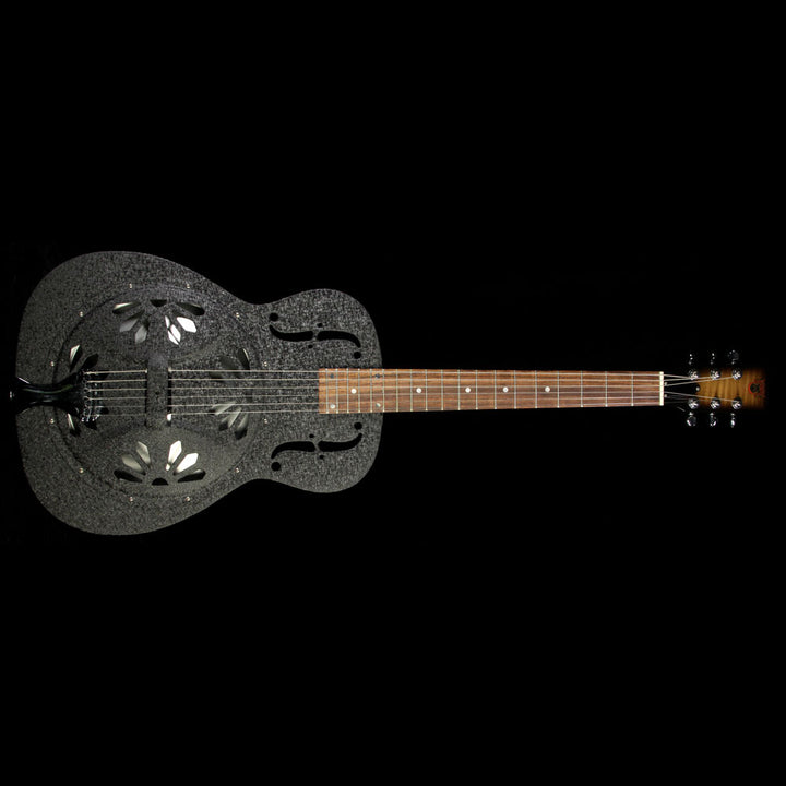 Used Dobro Resonator Guitar Matte Black