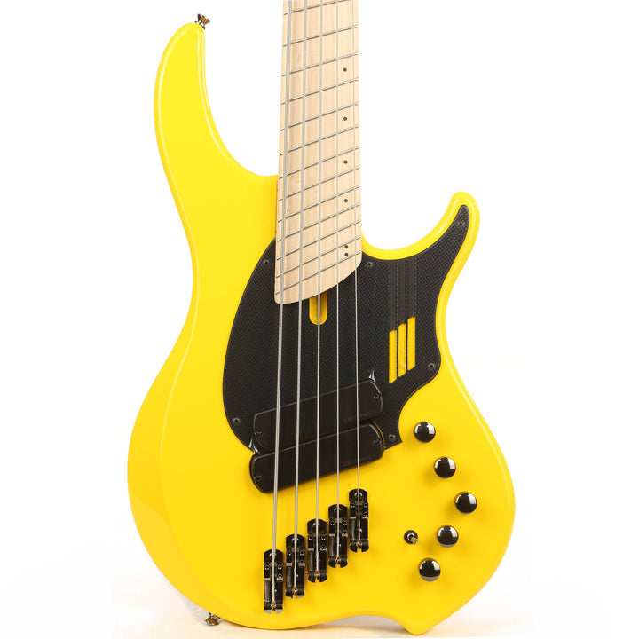 Dingwall NG2 Adam Nolly Getgood Signature Fan Fret 5-String Electric Bass Guitar Ferrari Yellow
