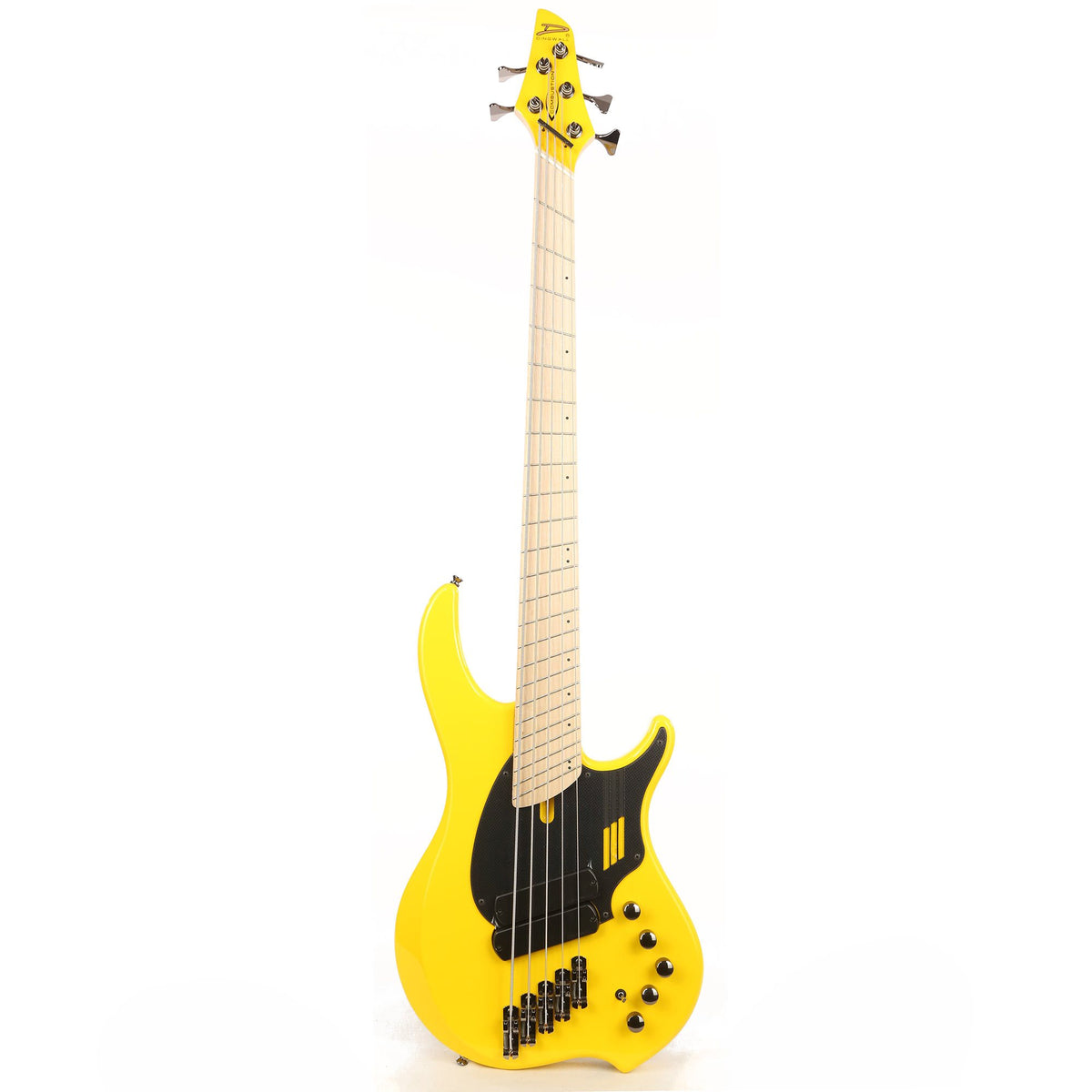 Dingwall NG2 Adam Nolly Getgood Signature Fan Fret 5-String Electric Bass Guitar Ferrari Yellow — 2