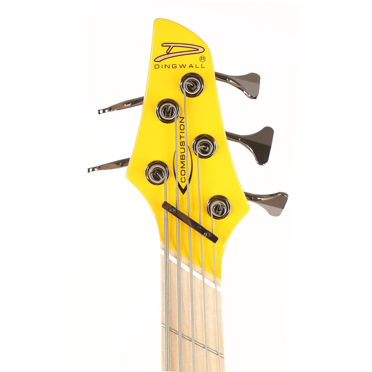 Dingwall NG2 Adam Nolly Getgood Signature Fan Fret 5-String Electric Bass Guitar Ferrari Yellow — 4