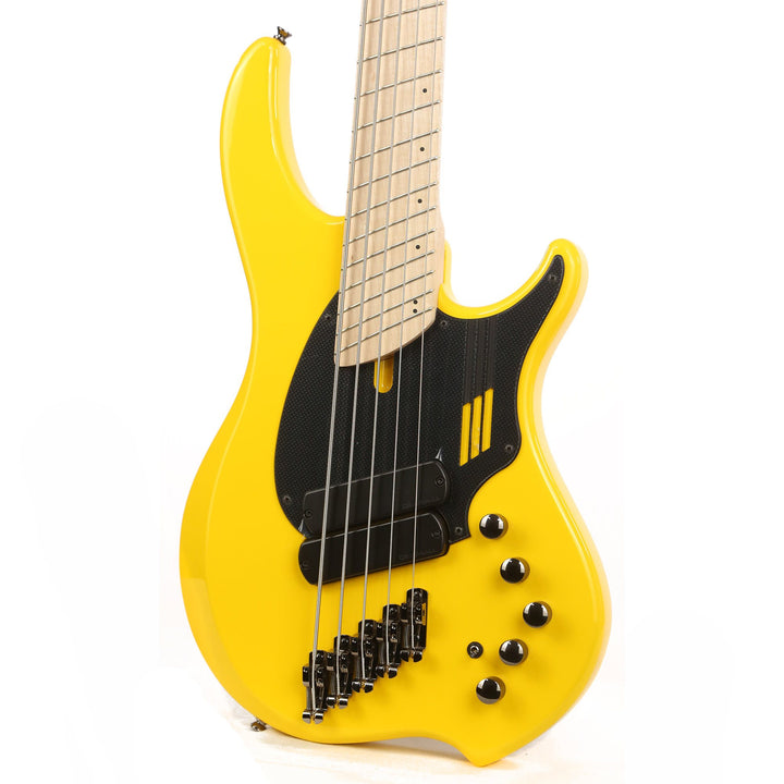 Dingwall NG2 Adam Nolly Getgood Signature Fan Fret 5-String Electric Bass Guitar Ferrari Yellow