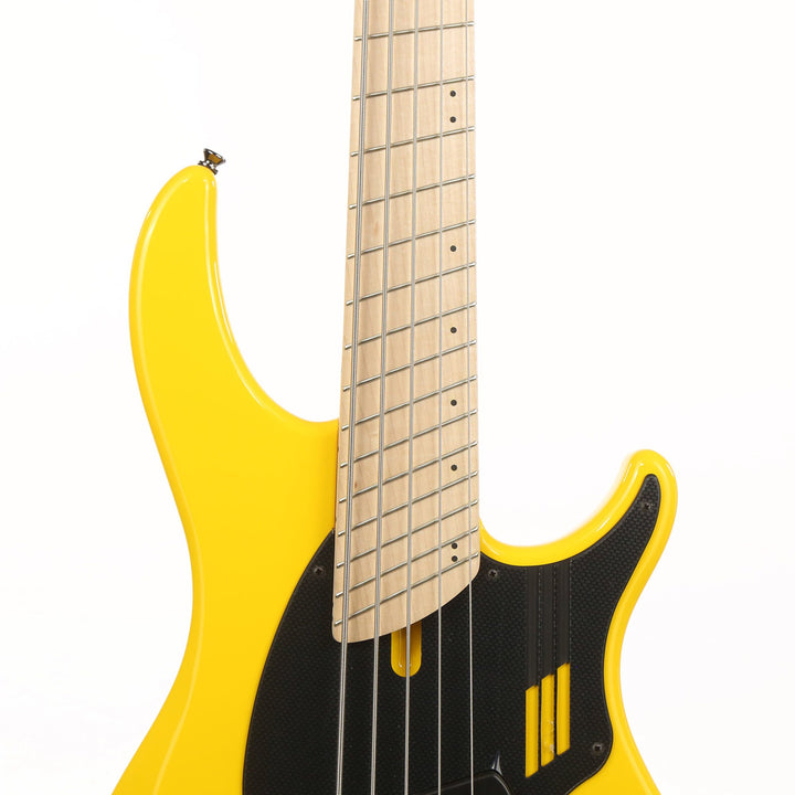 Dingwall NG2 Adam Nolly Getgood Signature Fan Fret 5-String Electric Bass Guitar Ferrari Yellow