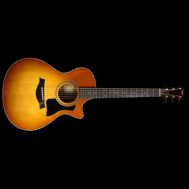 Used Taylor LTD 312ce Grand Concert Acoustic Guitar Honey Burst