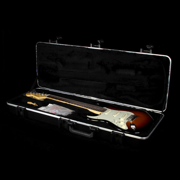 Used 2012 Fender American Deluxe Stratocaster Left-Handed Electric Guitar 2-Tone Sunburst