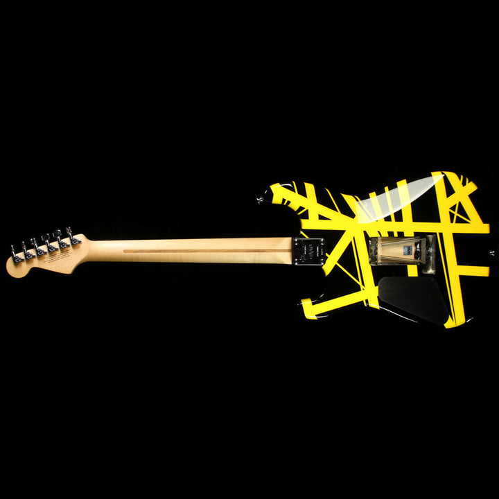 Used Charvel EVH Art Series Electric Guitar Black & Yellow
