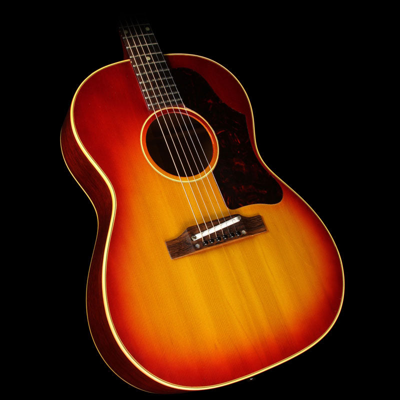 Used 1962 Gibson B-25 Acoustic Guitar Cherry Sunburst | The Music Zoo