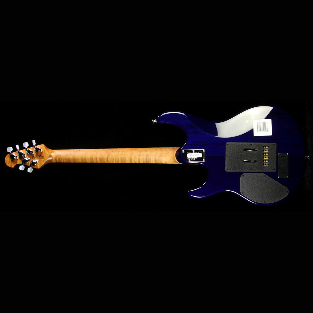 Used 2015 Ernie Ball Music Man Ball Family Reserve Luke III Electric Guitar Blueberry Burst — 3
