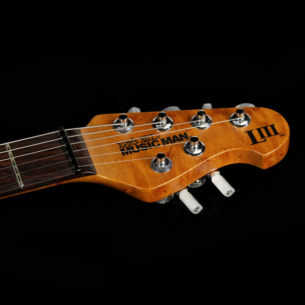 Used 2015 Ernie Ball Music Man Ball Family Reserve Luke III Electric Guitar Blueberry Burst — 4