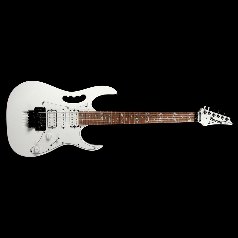 Custom Steve Vai Signature White Monkey Grip Electric Guitar