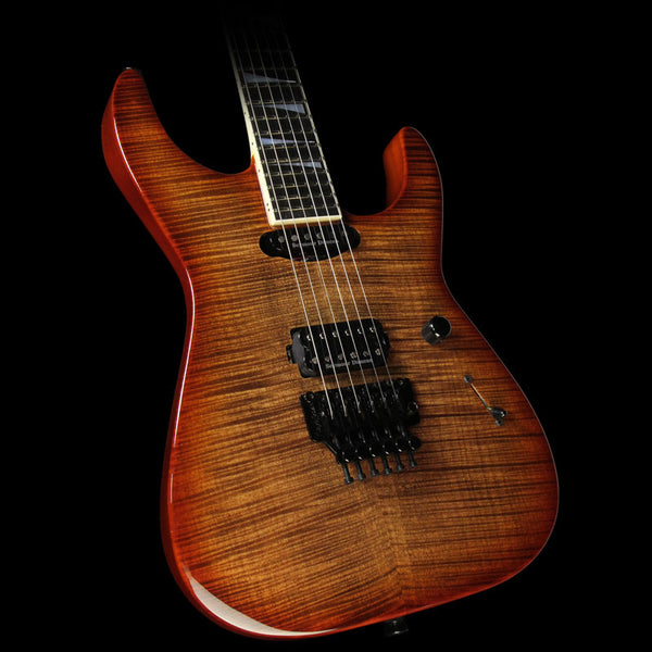Jackson Custom Select Soloist Electric Guitar Root Beer Burst