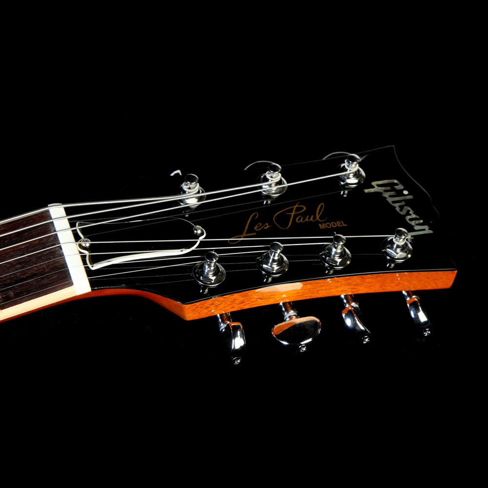 Used 2016 Gibson Les Paul Standard 7-String Electric Guitar Trans Amber — 4