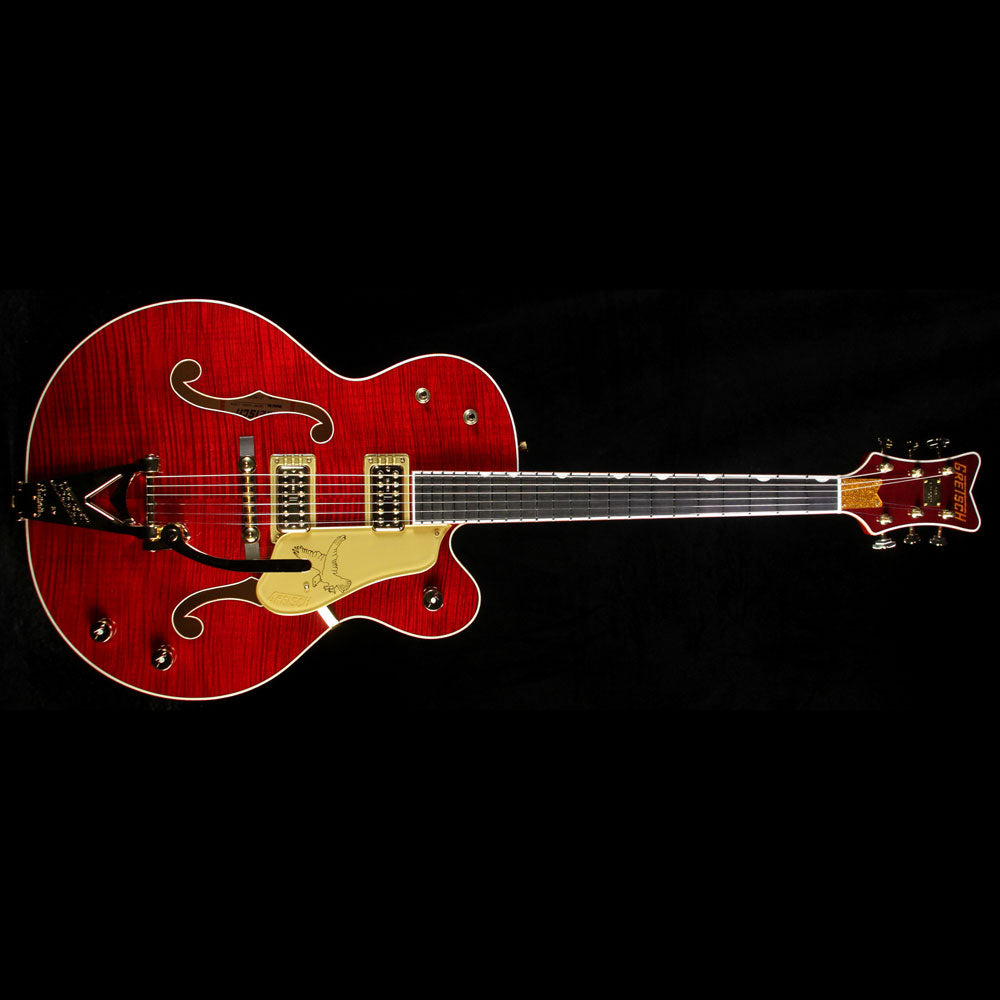 Gretsch G6136TFM-DCHY Limited Edition Falcon Electric Guitar Dark Cherry Stain — 2