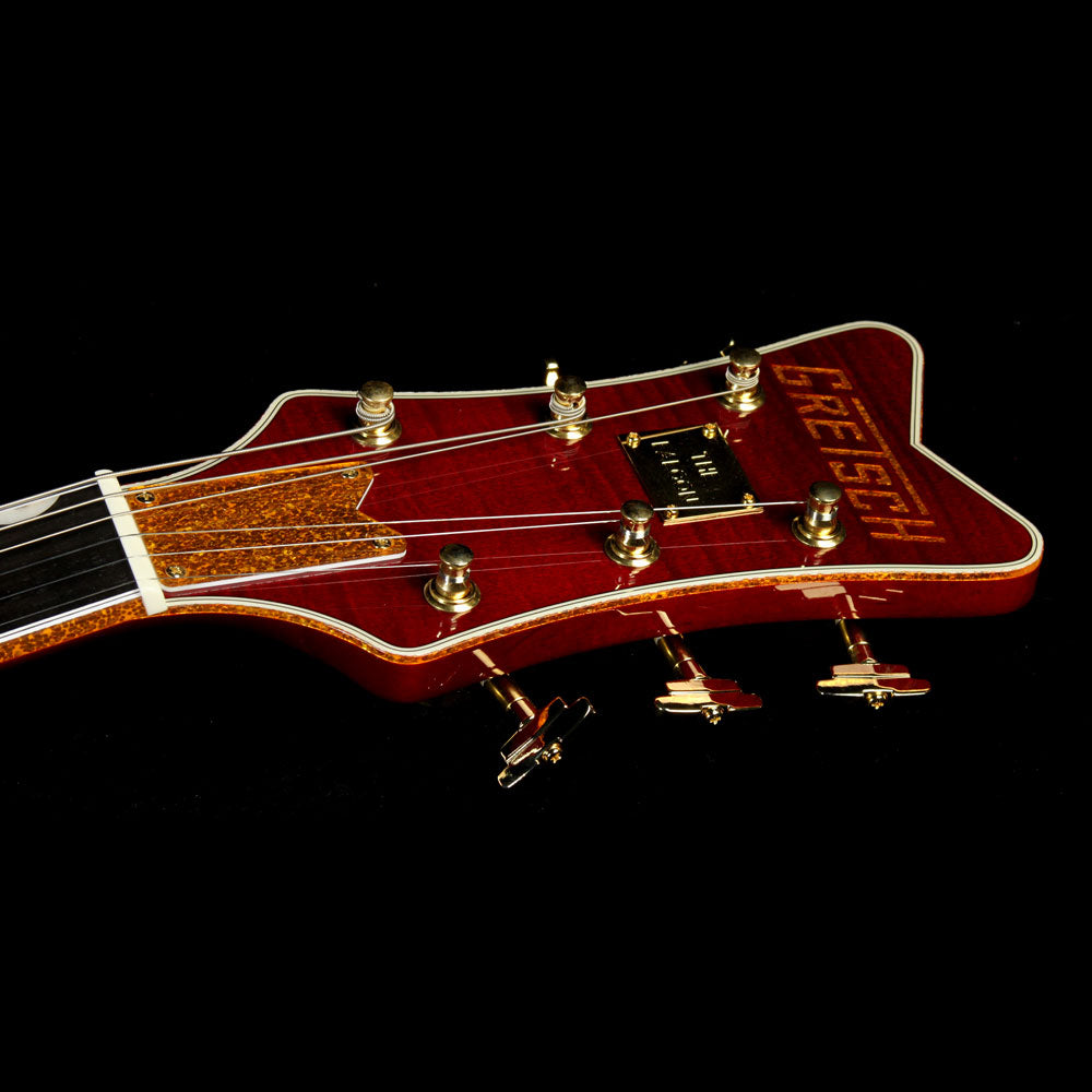 Gretsch G6136TFM-DCHY Limited Edition Falcon Electric Guitar Dark Cherry Stain — 4