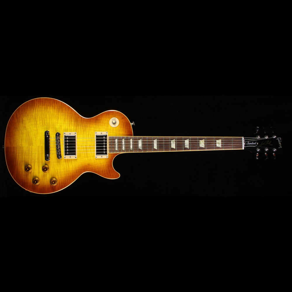 Used 2008 Gibson Les Paul Standard Plus Electric Guitar Iced Tea — 2