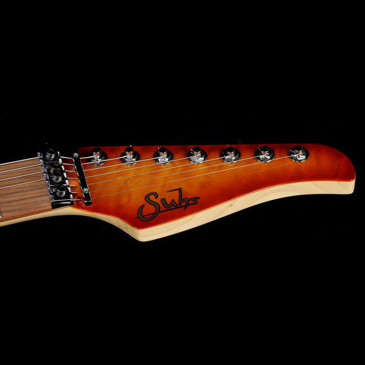 Used Suhr Modern 7 Seven String Electric Guitar Honey Burst