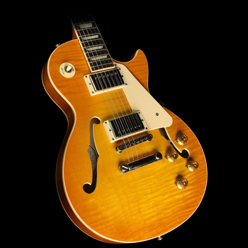 Used 2015 Gibson Memphis ES-Les Paul Electric Guitar Lemonburst — 1