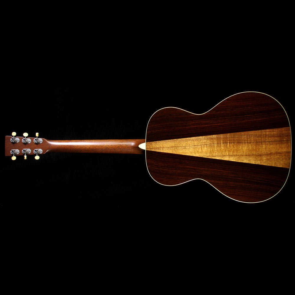 Used Martin Custom Shop CEO-7 Flamed Koa Wedge 14-Fret Acoustic Guitar Sunburst — 3