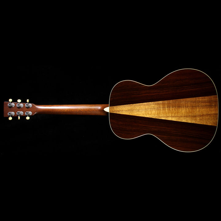 Used Martin Custom Shop CEO-7 Flamed Koa Wedge 14-Fret Acoustic Guitar Sunburst