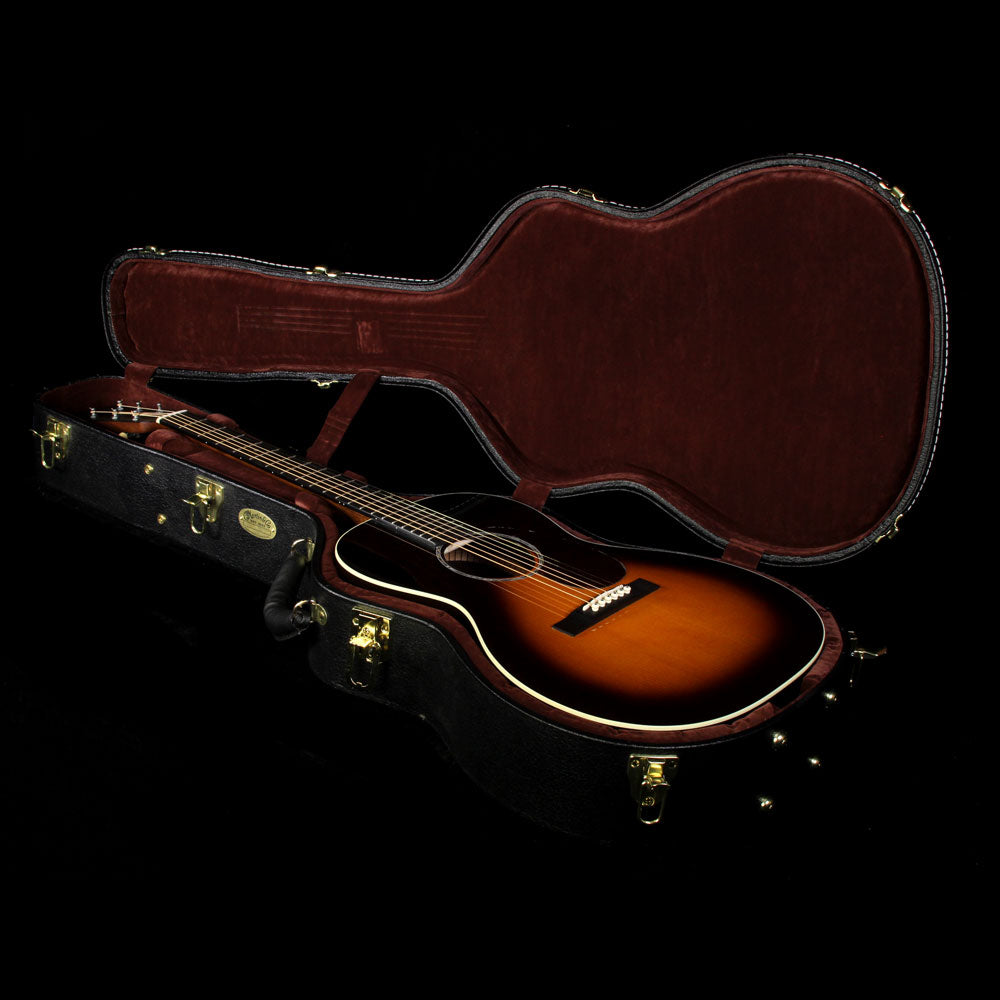 Used Martin Custom Shop CEO-7 Flamed Koa Wedge 14-Fret Acoustic Guitar Sunburst — 6