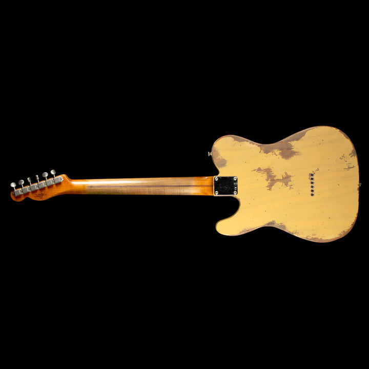 Fender Custom Shop 1951 Nocaster Roasted Ash Heavy Relic Electric Guitar Butterscotch Blonde