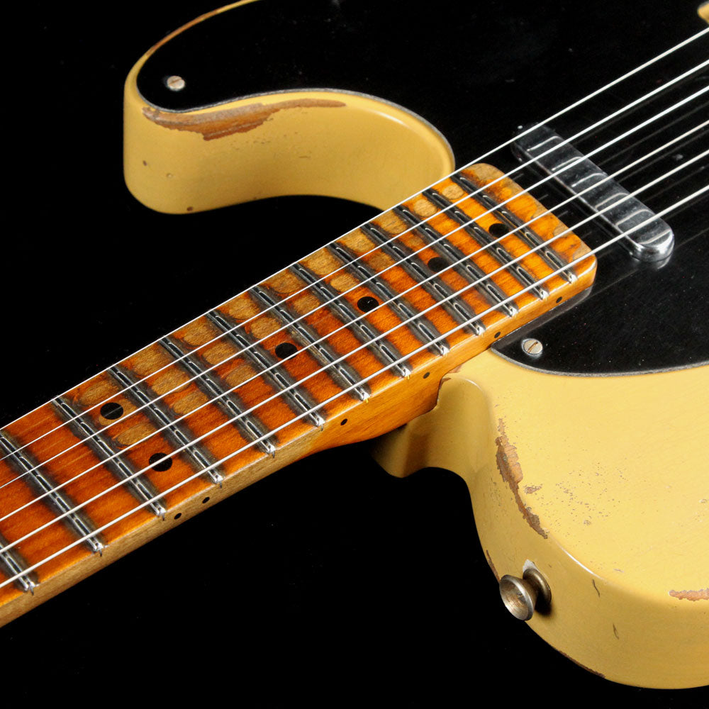 Fender Custom Shop 1951 Nocaster Roasted Ash Heavy Relic Electric Guitar Butterscotch Blonde — 6