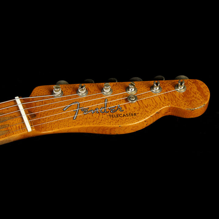 Fender Custom Shop 1953 Telecaster Roasted Ash Heavy Relic Electric Guitar Butterscotch Blonde