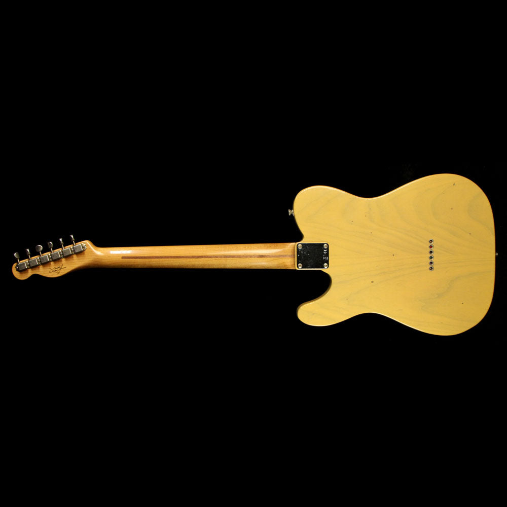 Fender Custom Shop 1953 Esquire Roasted Ash Heavy Relic Electric Guitar Butterscotch Blonde — 3