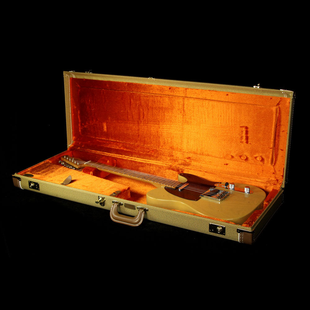 Fender Custom Shop 1953 Esquire Roasted Ash Heavy Relic Electric Guitar Butterscotch Blonde — 5