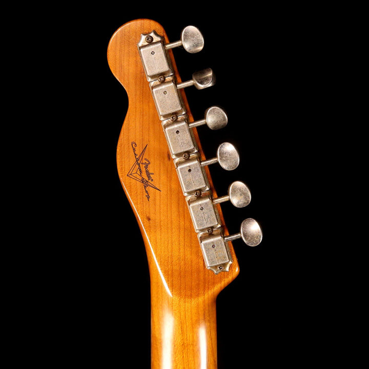 Fender Custom Shop 1962 Custom Telecaster Roasted Alder Journeyman Relic Electric Guitar 3-Tone Sunburst