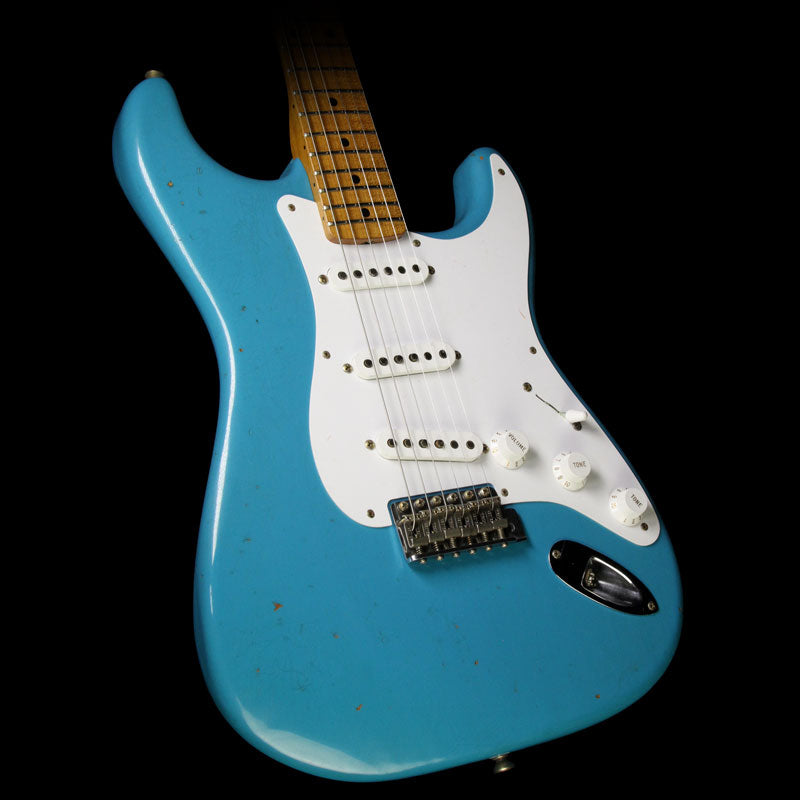 Fender Custom Shop '56 Stratocaster Journeyman Relic Electric Guitar Taos Turquoise — 1