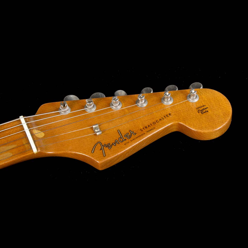 Fender Custom Shop '58 Stratocaster Journeyman Relic Roasted Maple Electric Guitar 3-Tone Sunburst — 4