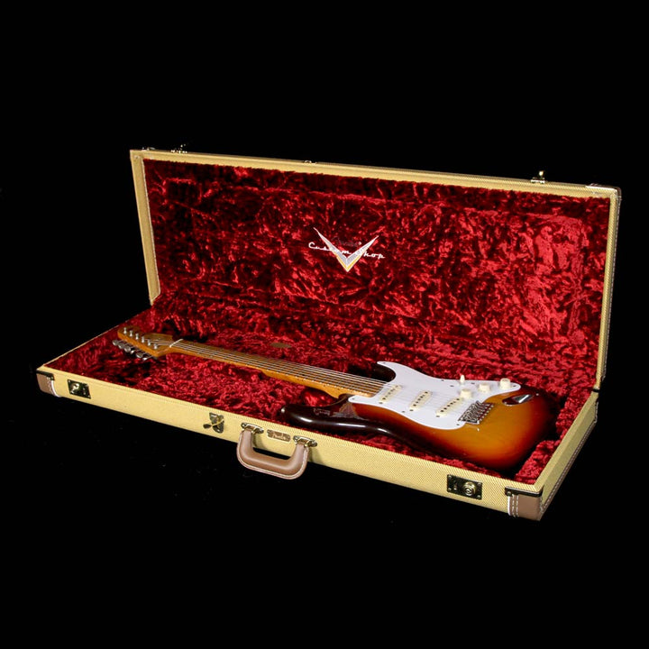 Fender Custom Shop '58 Stratocaster Journeyman Relic Roasted Maple Electric Guitar 3-Tone Sunburst