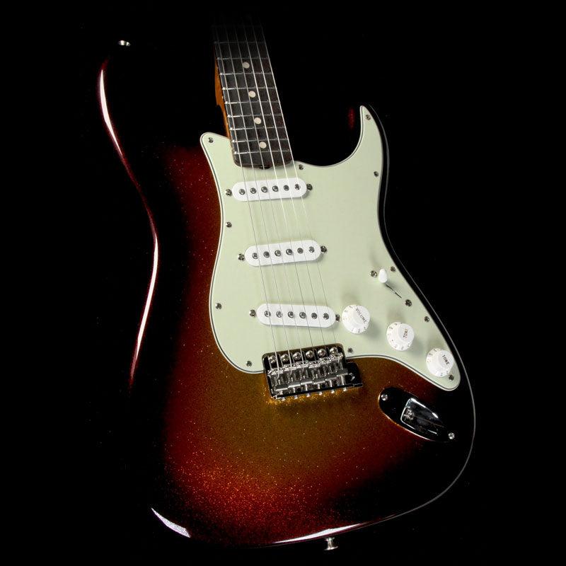 Fender Custom Shop '60 Stratocaster NOS Roasted Alder Electric Guitar 3-Tone Sunburst Sparkle — 1