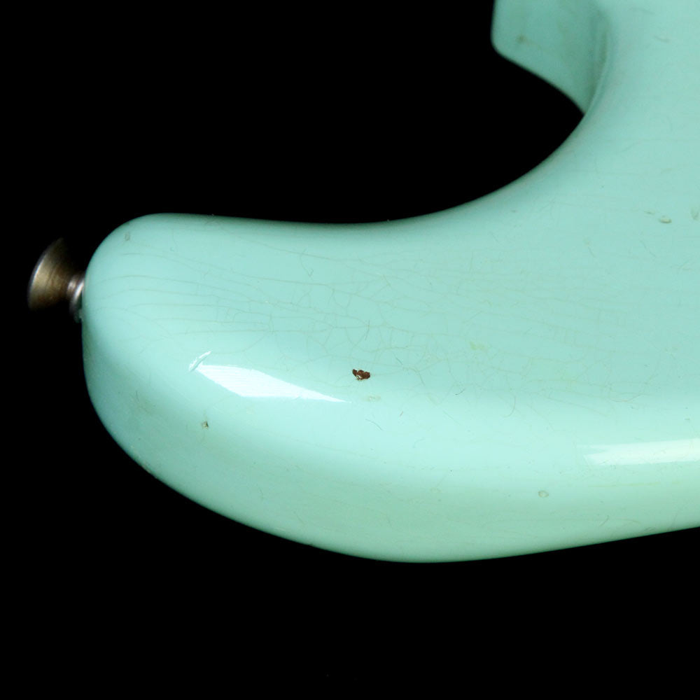 Fender Custom Shop Roasted Alder '62 Stratocaster Relic Electric Guitar Seafoam Green — 5